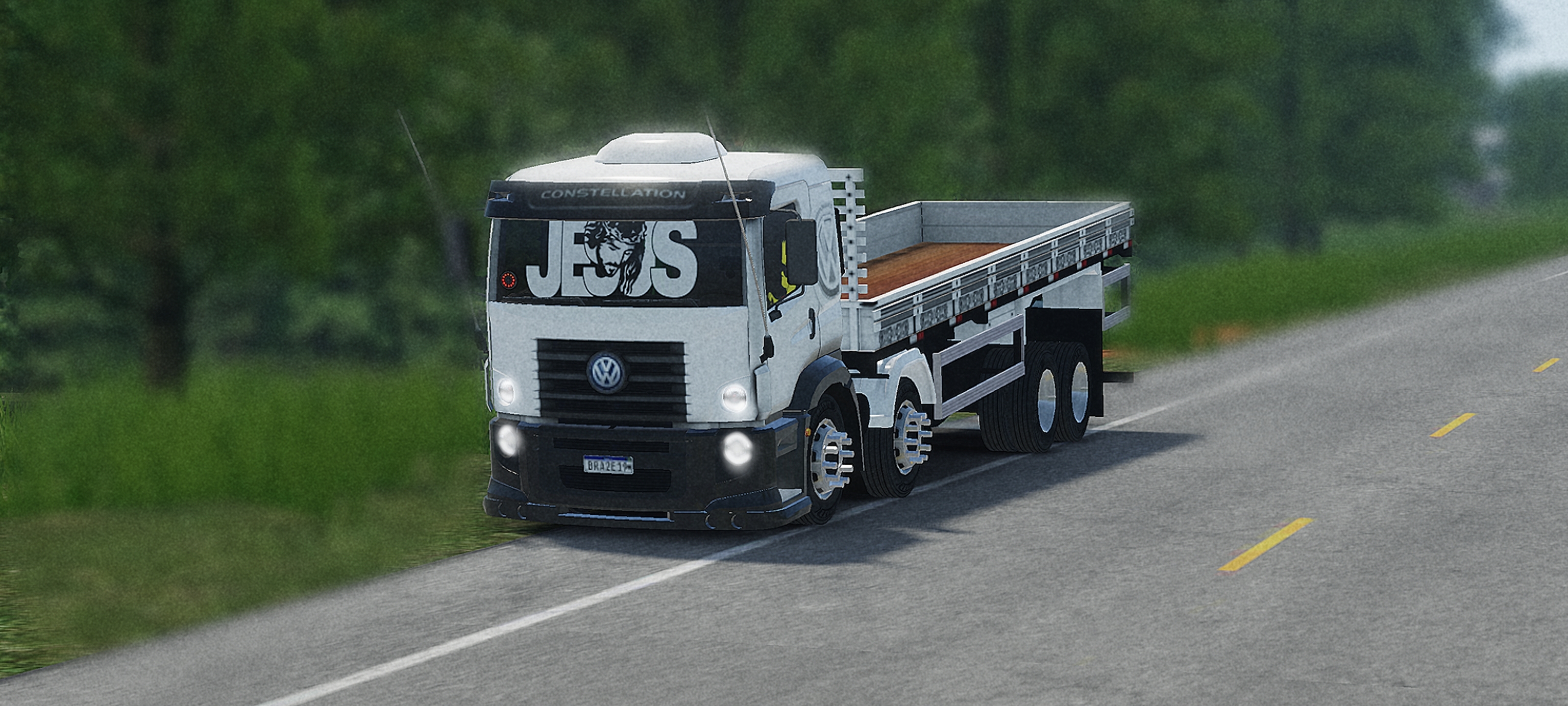 Skin Volkswagen Constellation branco 24.250